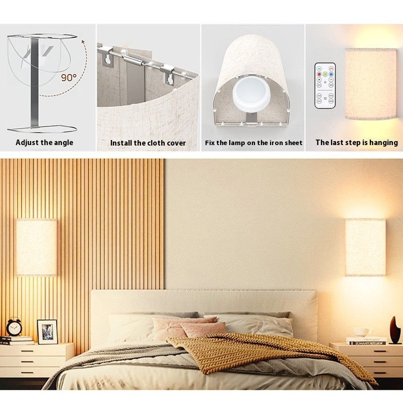 Vägglampa - 13 färger💡