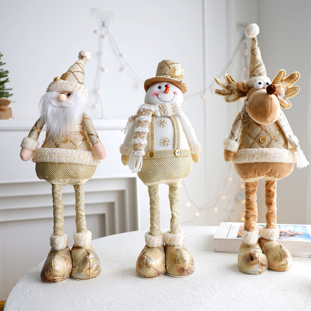 Juldekorationđ - Tomte, Snögubbe eller Renđ