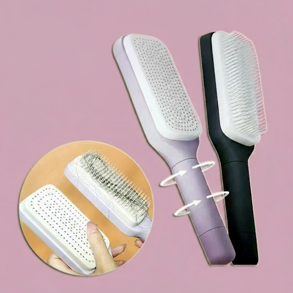 Självrengörande hårborste - smart design som passar alla!