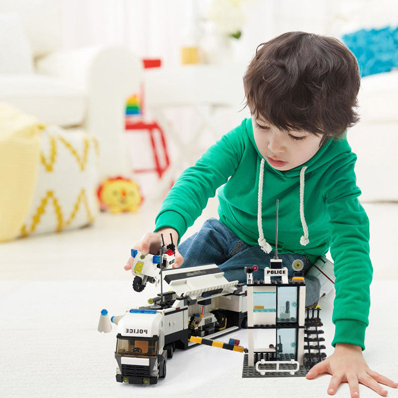 Byggsats-Polisstation