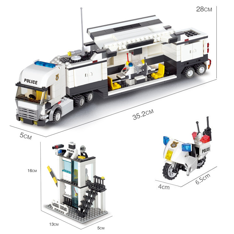 Byggsats-Polisstation