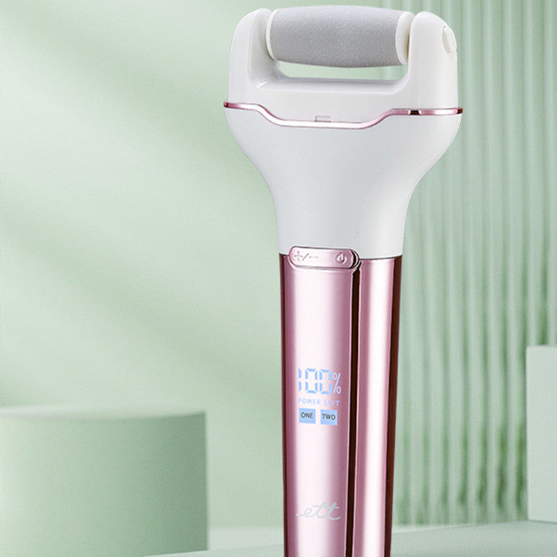 Elektrisk fotfil med 3 sliphuvuden - USB- laddning