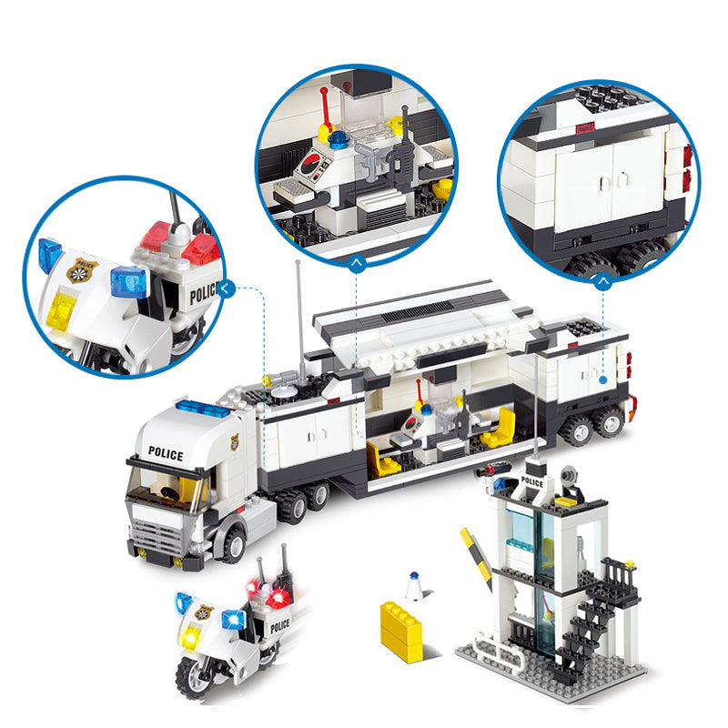 Byggsats-Polisstation