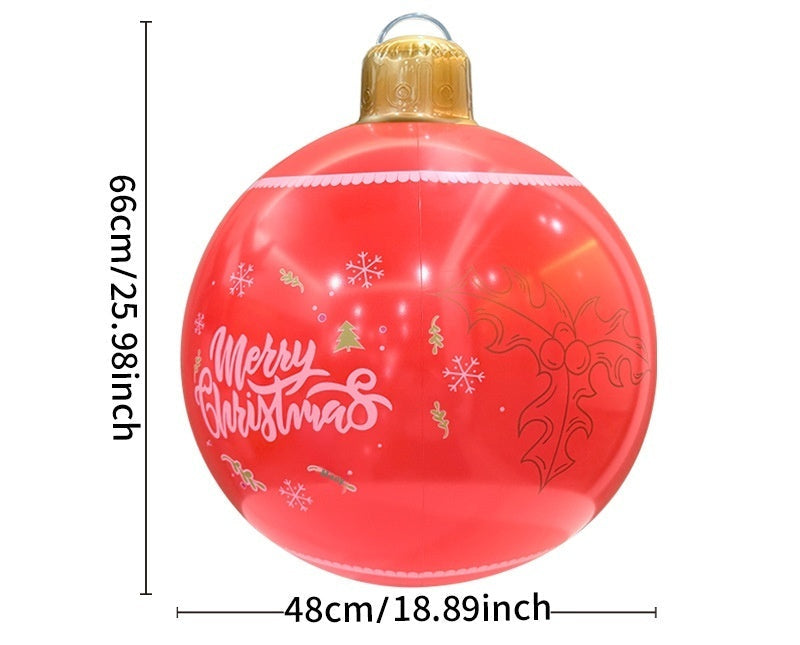 Uppblåsbara juldekorationer för trädgården - Julkulor & käppar