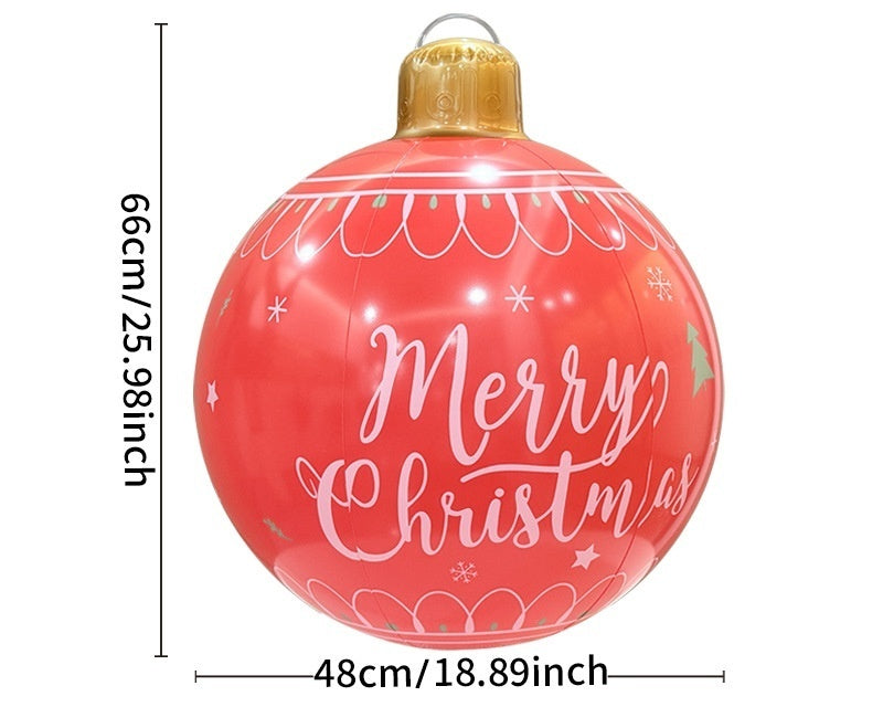 Uppblåsbara juldekorationer för trädgården - Julkulor & käppar