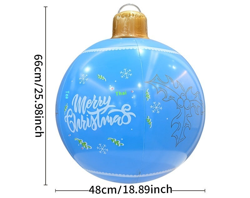 Uppblåsbara juldekorationer för trädgården - Julkulor & käppar