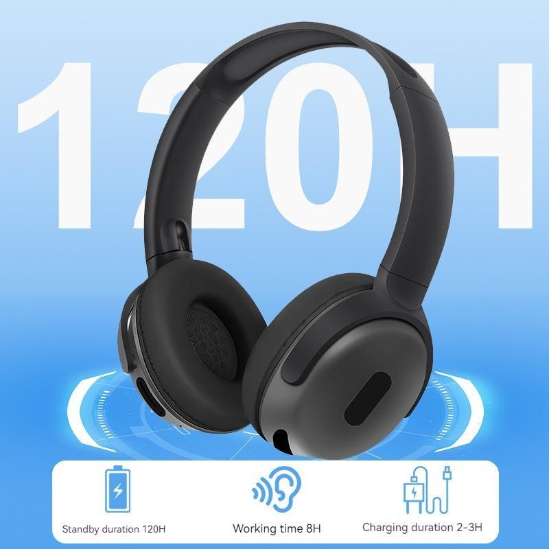 Trådlösa Bluetooth 5.3 Hörlurar - Hi-Res ljud & vikbar design