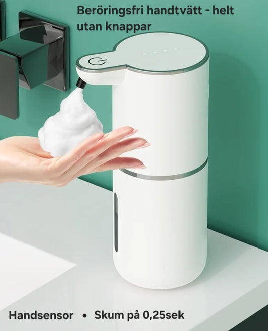 Automatisk tvåldispenser med sensor - Beröringsfri hygien på 0,25 sek