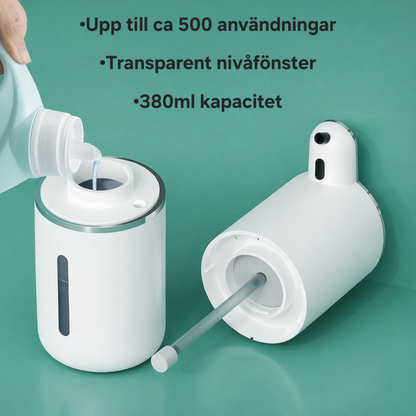 Automatisk tvåldispenser med sensor - Beröringsfri hygien på 0,25 sek